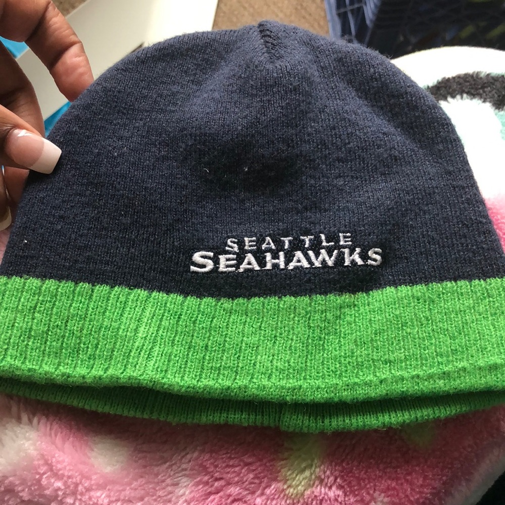 Seahawks kids cap